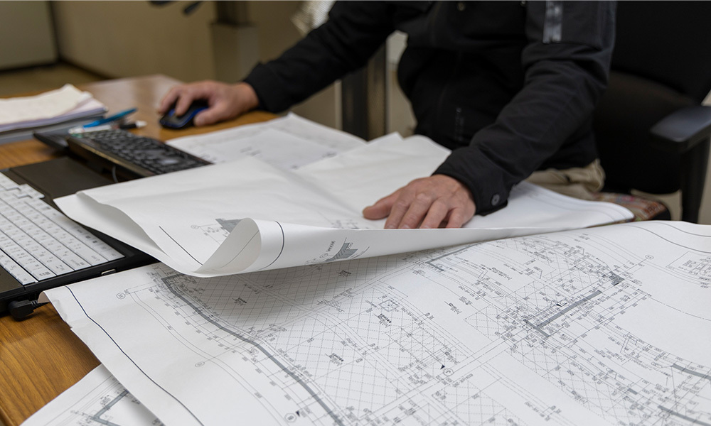 ①拾い出し（型枠加工図の作成）
